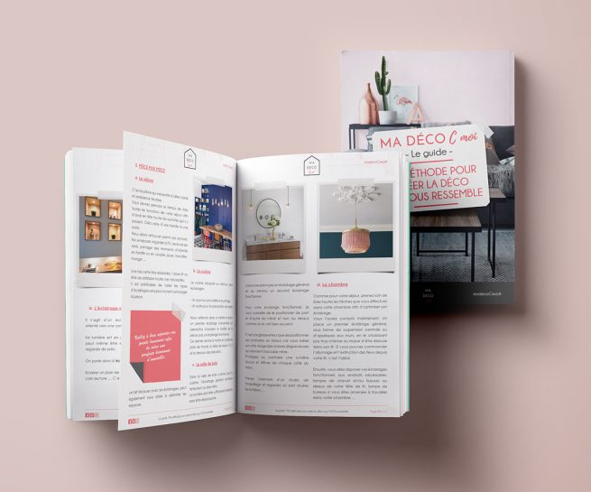 Mise en page de guide pdf (ebook) Ma Déco C moi